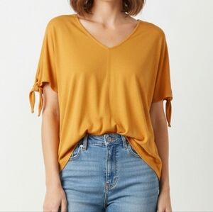 Time and Tru Yellow Shirt